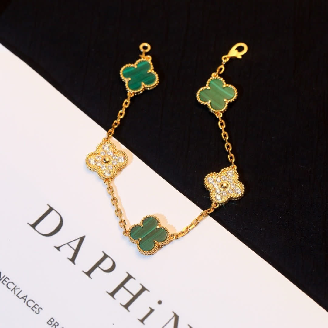 Van Cleef & Arpels Vintage Alhambra Gold Bracelet